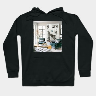 Room with just a dreamer Hoodie